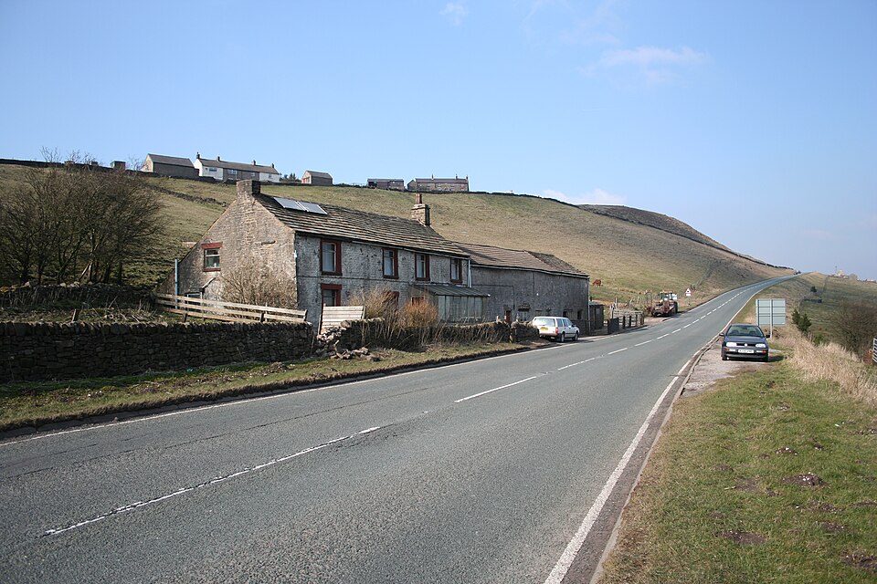 Axe Edge Moor, 551 m, Derbyshire
