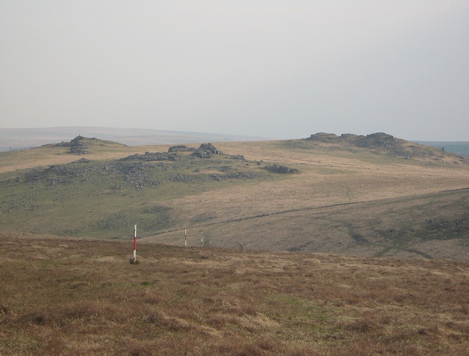 Beardown Tors, 513 m, Devon