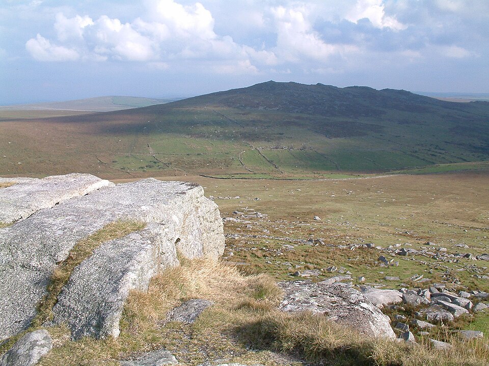 Brown Willy, 420 m, Cornwall