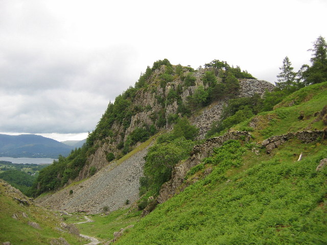 Castle Crag, 290 m, Cumberland