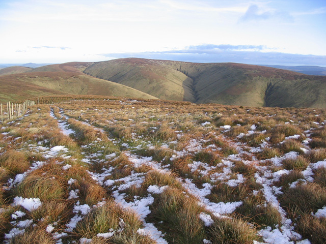 Cauldcleuch Head, 619 m, Scottish Borders