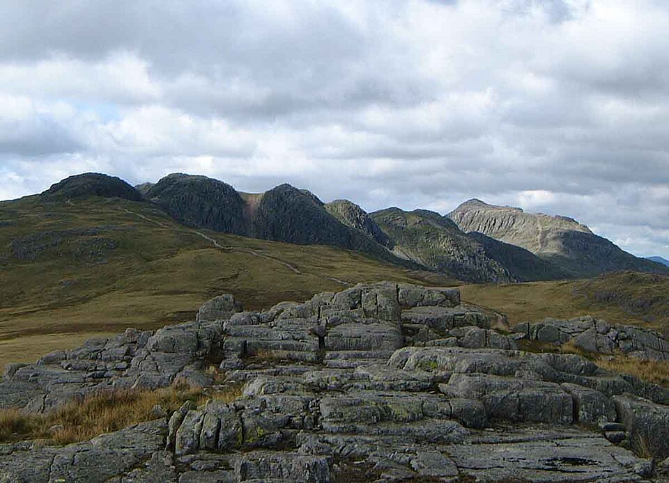 Crinkle Crags - Long Top, 859 m, Westmorland and Furness