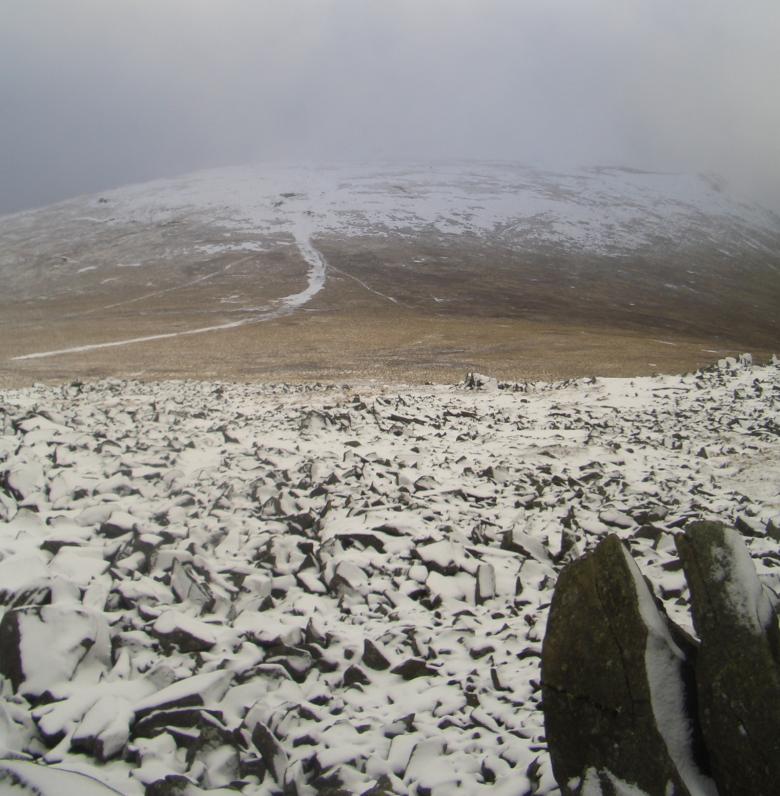 Foel Grach, 975 m, Conwy/Gwynedd