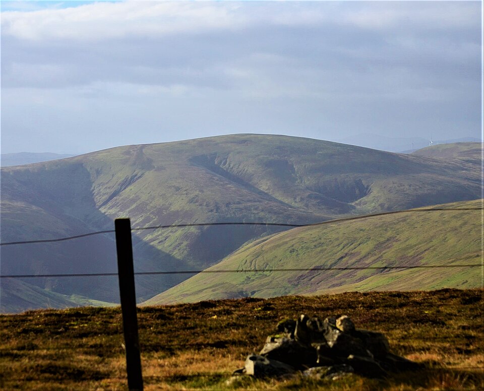 Gathersnow Hill, 688 m, Scottish Borders/South Lanarkshire