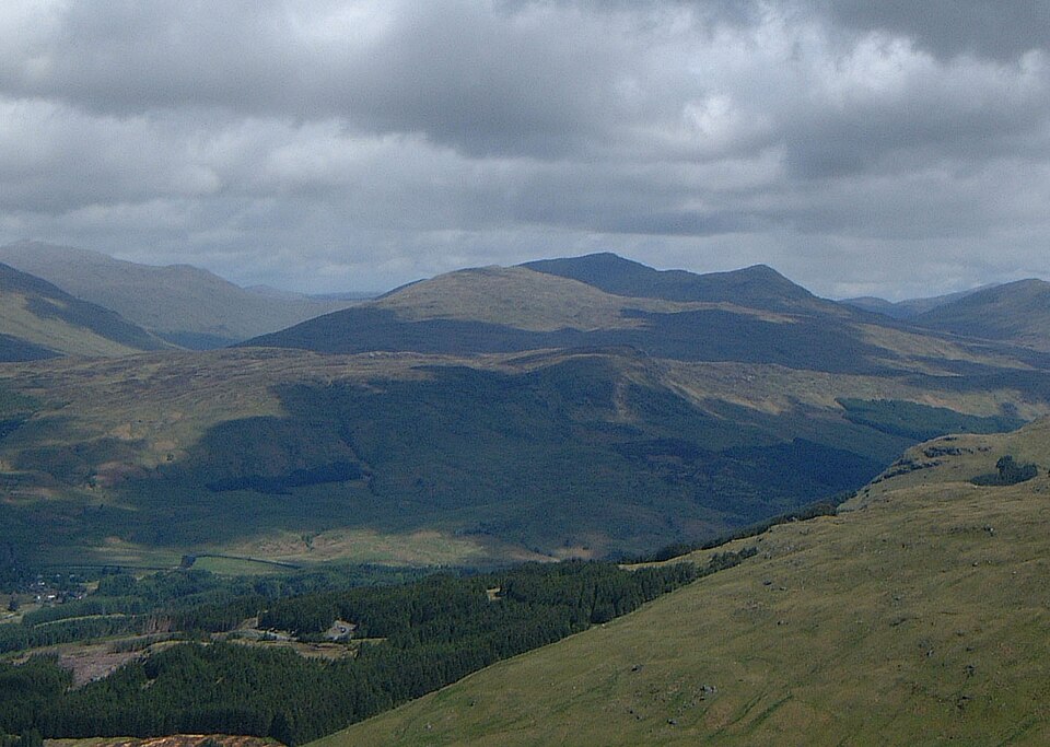 Meall Glas, 959 m, Stirling