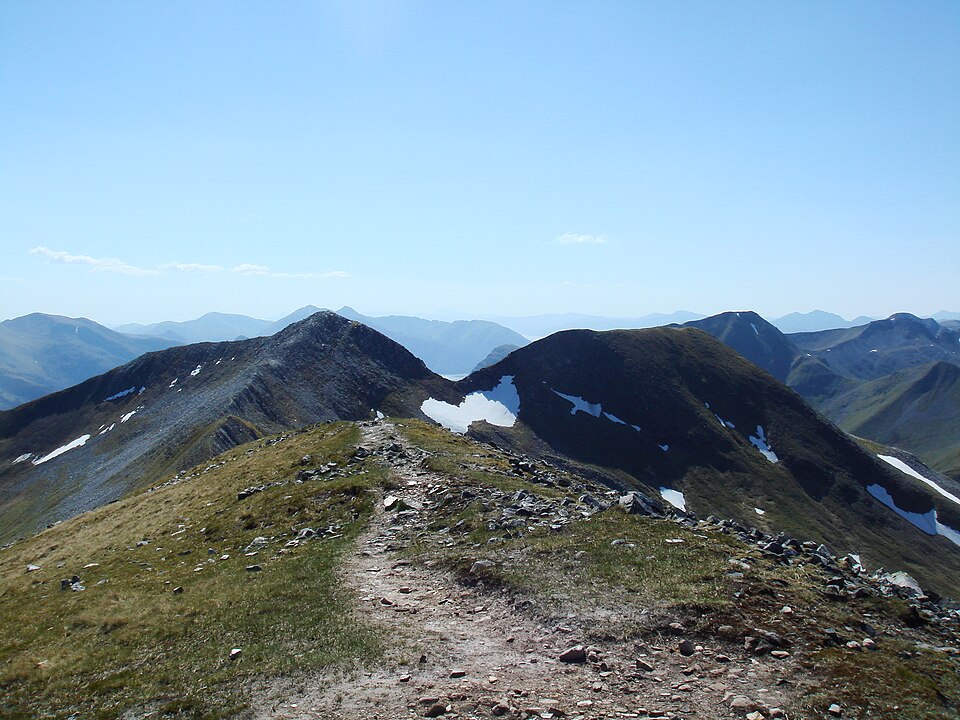 Na Gruagaichean NW Top, 1039 m, Highland