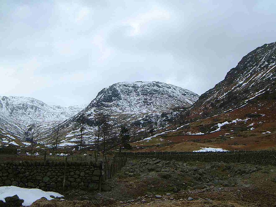 Seathwaite Fell (Wainwright summit), 601 m, Cumberland