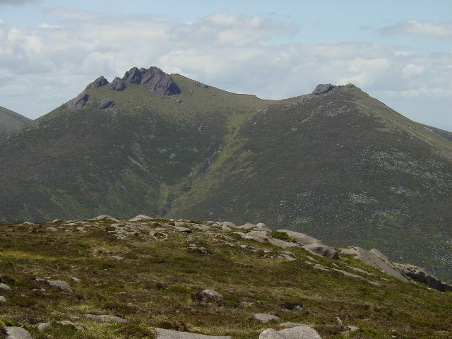 Slieve Bearnagh, 739 m, Newry, Mourne and Down