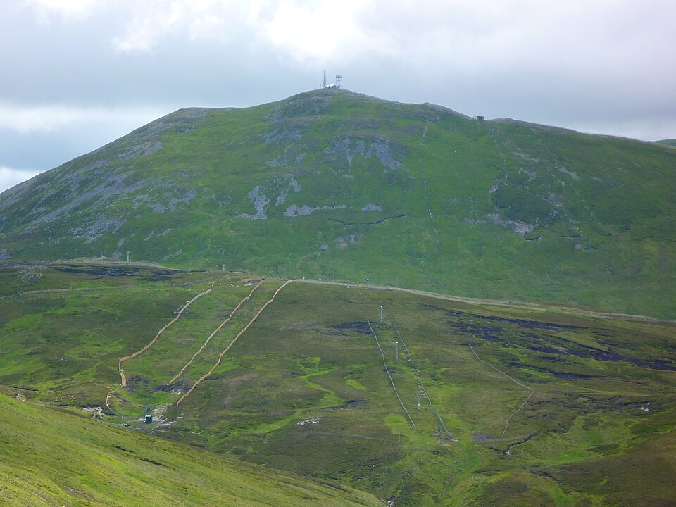 The Cairnwell, 933 m, Aberdeenshire/Perth and Kinross