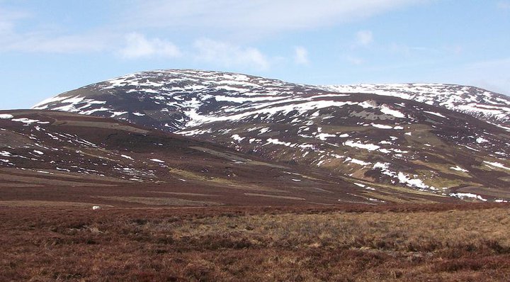 The Cheviot, the highest listed hill in Northumberland National Park