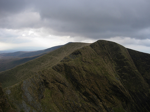 Trum y Ddysgl, 710 m, Gwynedd