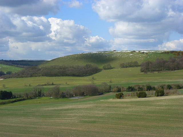 Walbury Hill, 297 m, West Berkshire