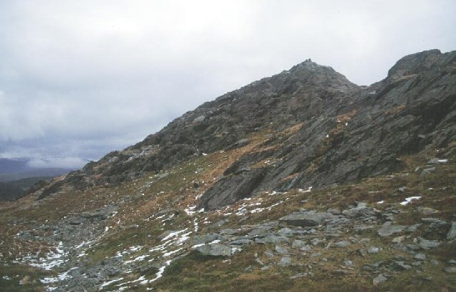 Ysgafell Wen North Top, 669 m, Gwynedd