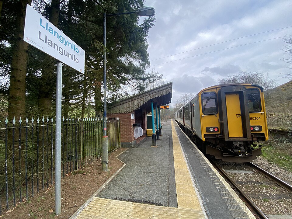 Llangynllo railway station